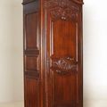 French bridal armoire mahogany wood