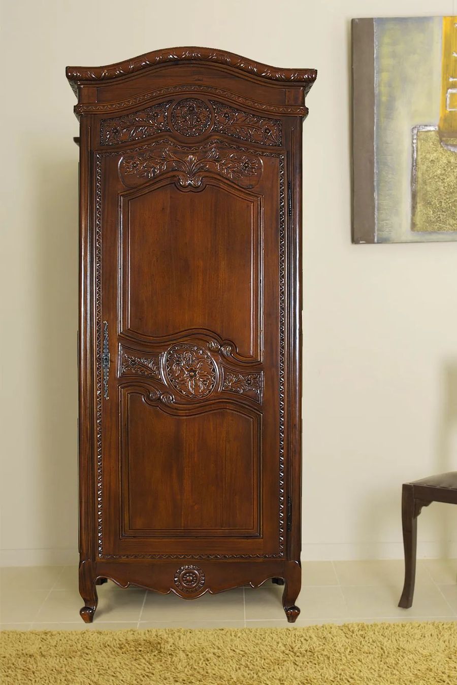 Bridal armoire front view