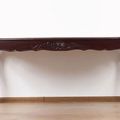 Rococo carving rectangular dining table front view