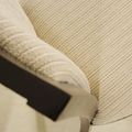 Seat and backrest upholstery detaiil