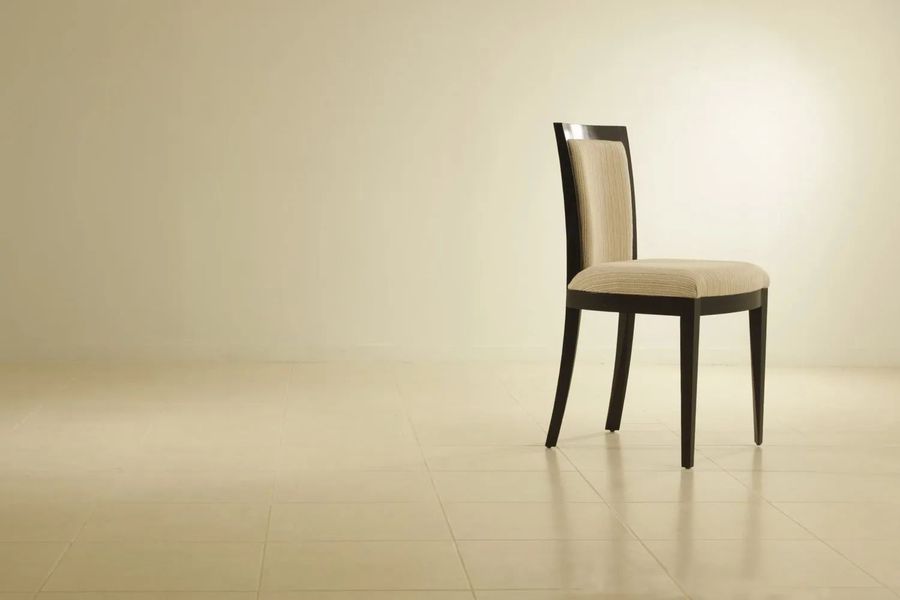 Hosea dining chair black painted frame