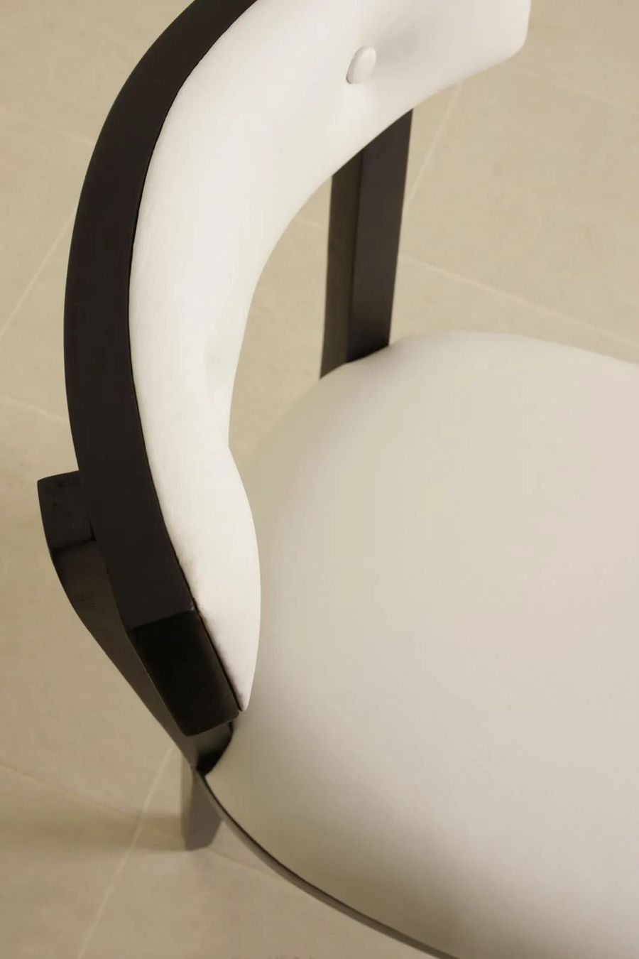 Backrest detail of hosea simple dining chair
