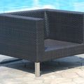 Cabana synthetic wicker single seat