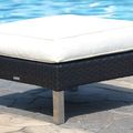 Cabana synthetic wicker deep seating corner seat