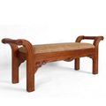 Plantation backless bench