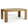 Contemporary dining table L shape leg
