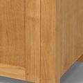 Teak wood buffet Side panels detail