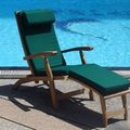 Teak deck chair