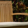 Teak garden bench1