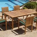 Teak garden ext table4