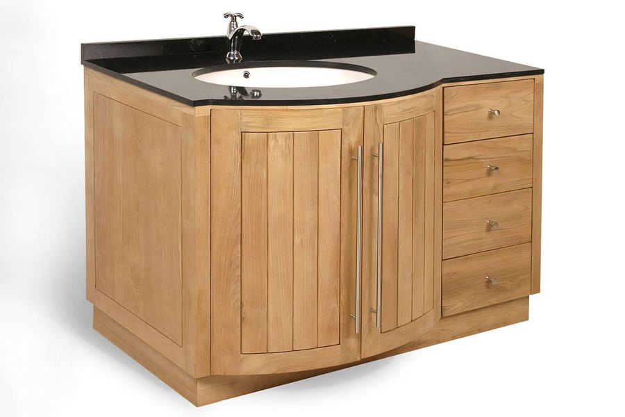Bathroom vanity right drawers