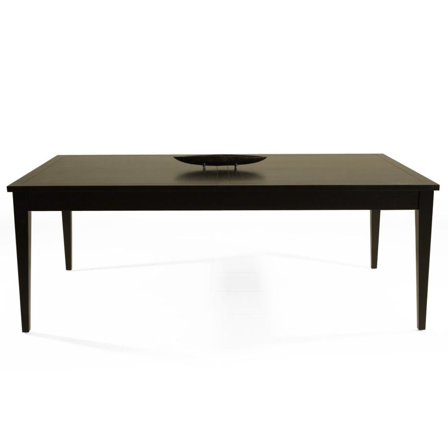 Blackwood dining table front view