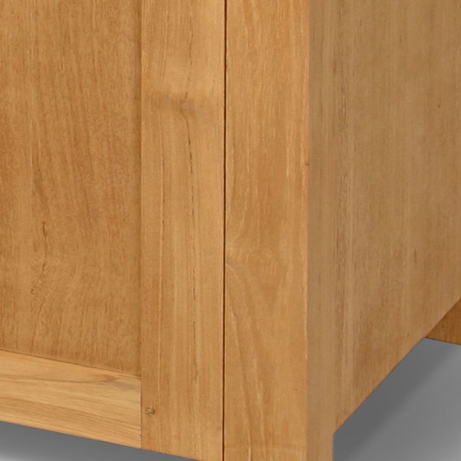 Teak wood buffet Side panels detail