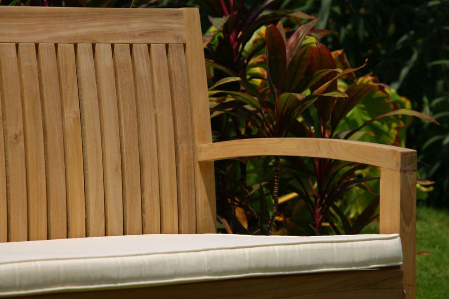 Teak garden bench1