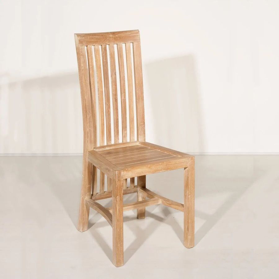 Balero dining chair whitwashed