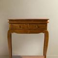 Batavia console table 2 drawers front view