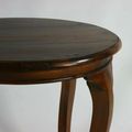 Batavia round table dark teak