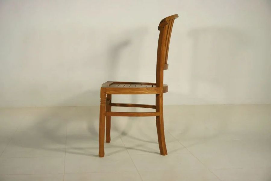 Curved backward back legs