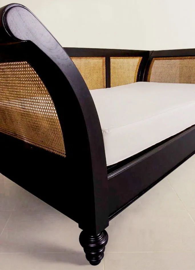 Caribbean curved side teak wood