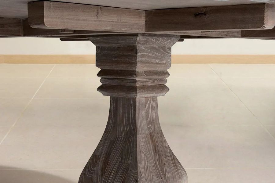 Removable top leaf, large dowel fastener