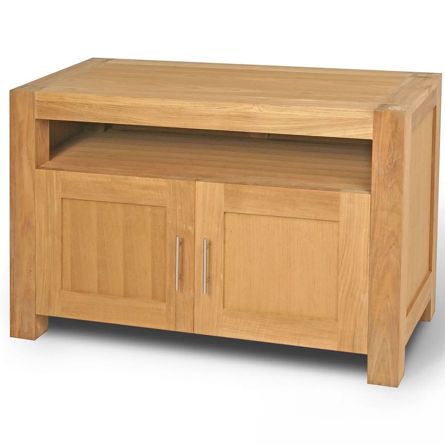 Teak wood plain buffet tv stand