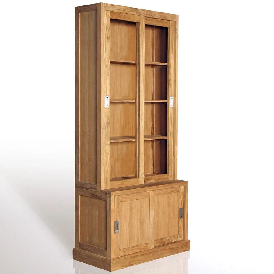 Sitoguran cabinet and hutch 2 sliding doors