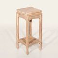 Whitewashed Ming side table