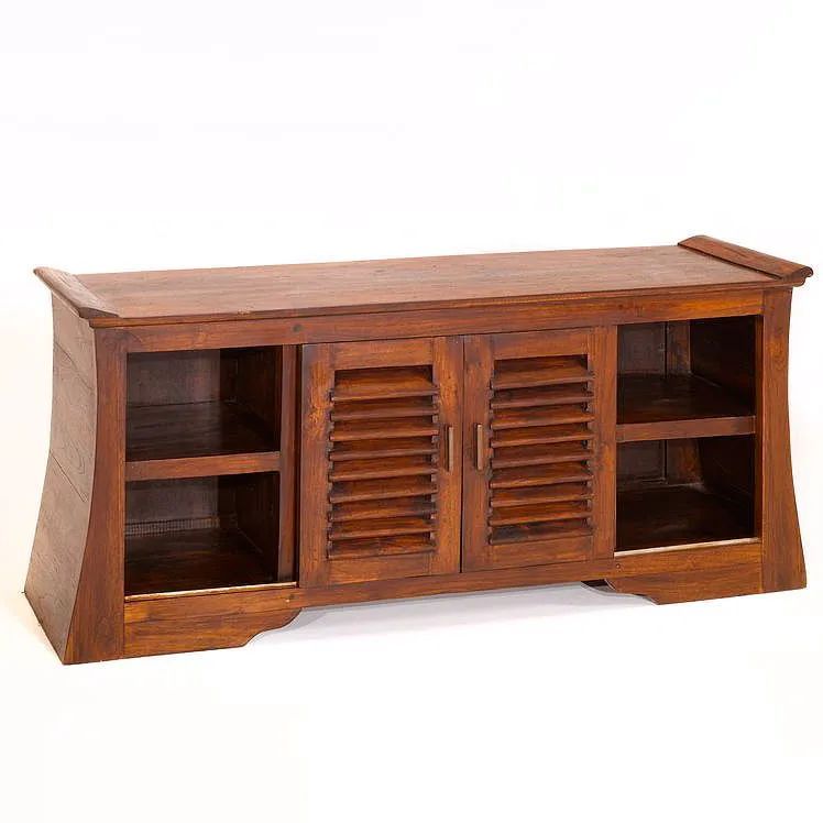 Japanese tv stand 2 sliding doors