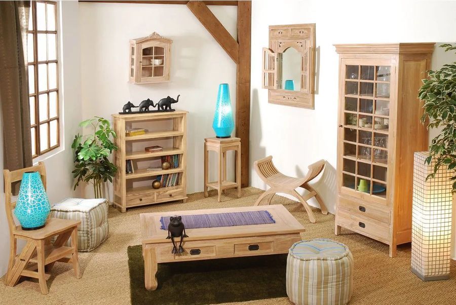 Ming coffee table 4 drawers