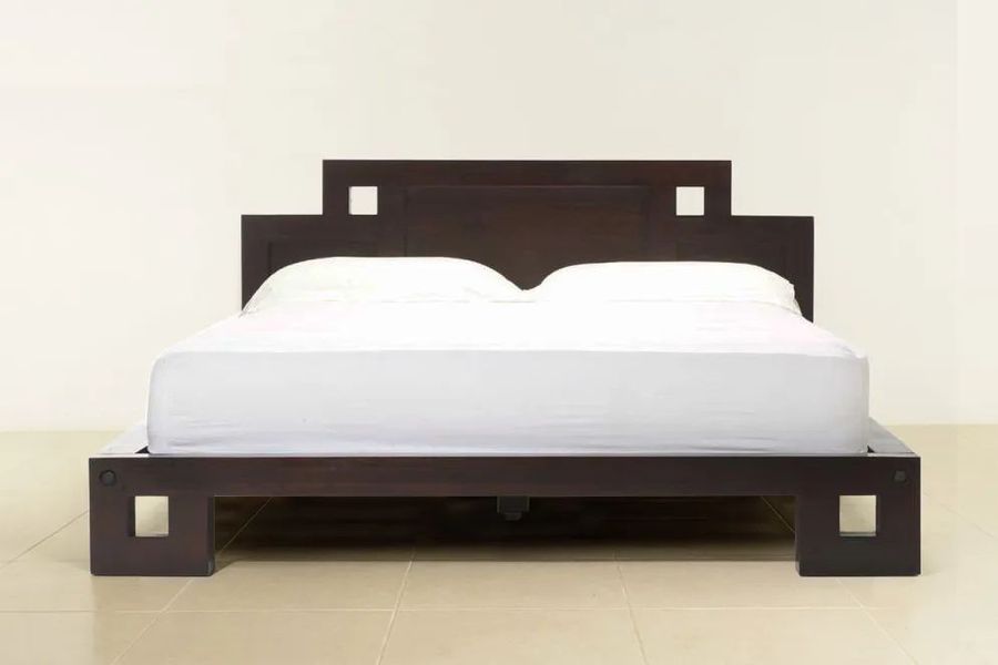 Oriental simple bed footboard