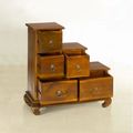 Opium stair chest of 5 drawers pulled out