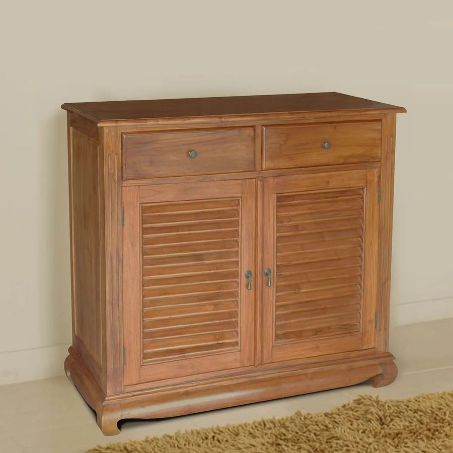 Opium teak buffet 2 doors