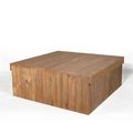 Crate coffee table