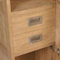 Bathroom closet paneled doors innesr drawers