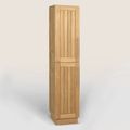 Bathroom closet teak wood stainless steel