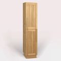 Bathroom closet teak wood stainless steel right hinges