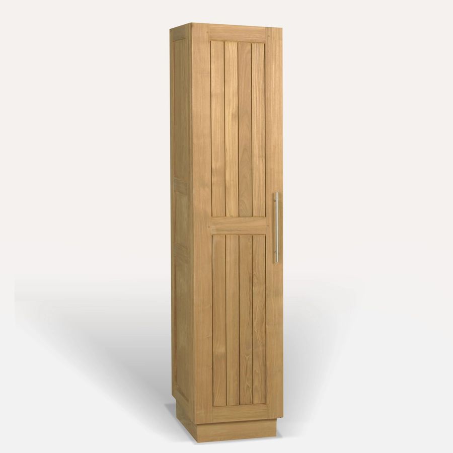 Bathroom closet teak wood