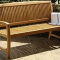 Garden bench teak wood