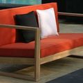 Teak outdoor deep seating
