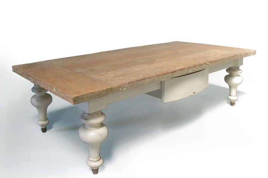 Reclaimed wood coffee table