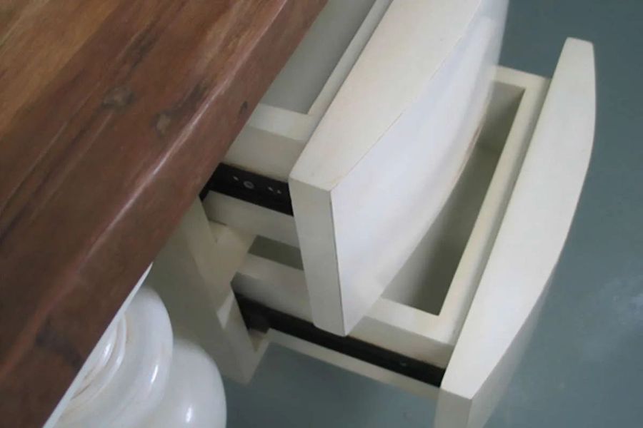 Reclaimed wood desk drawer pulled