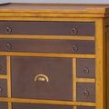 Topmost drawers detail