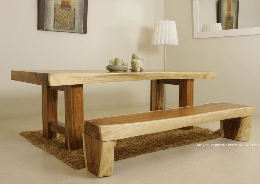 Live edge dining furniture